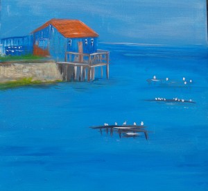 Fischerhütte auf der Il d`oleron
