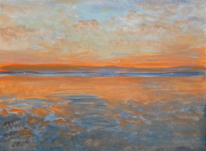 Sonnenuntergang am Atlantik