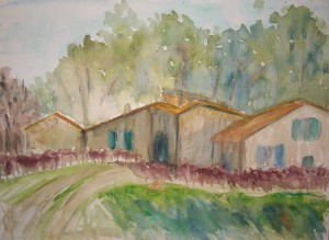 Le Petit Giron (Aquarell 2 )