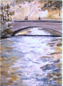 Eiskanal im Englischen Garten