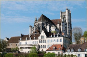 Auxerre mit Cathedrale