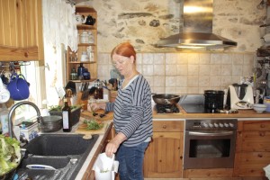 Christine , ebenso fleissig