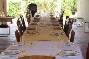 die grosse Tafel in Gerties